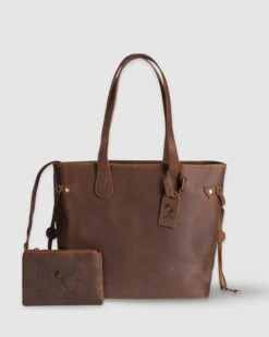 Alison Tote Bag And Clutch Bag-3948687491142