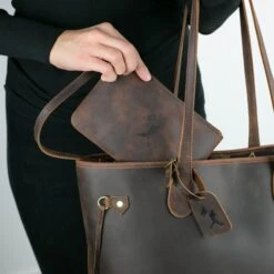 Alison Tote Bag And Clutch Bag-3948687491142 -Baseballism Alison Tote 2