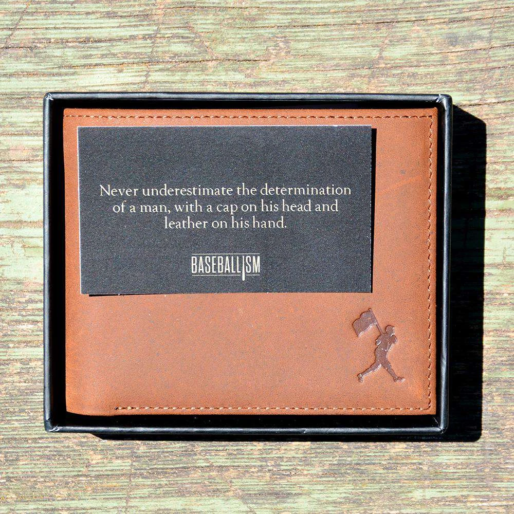 Flag Man Scorebook Bifold Wallet - Glove Leather-8097608773 6 Flag Man Scorebook Bifold Wallet - Glove Leather-8097608773 - Image 6