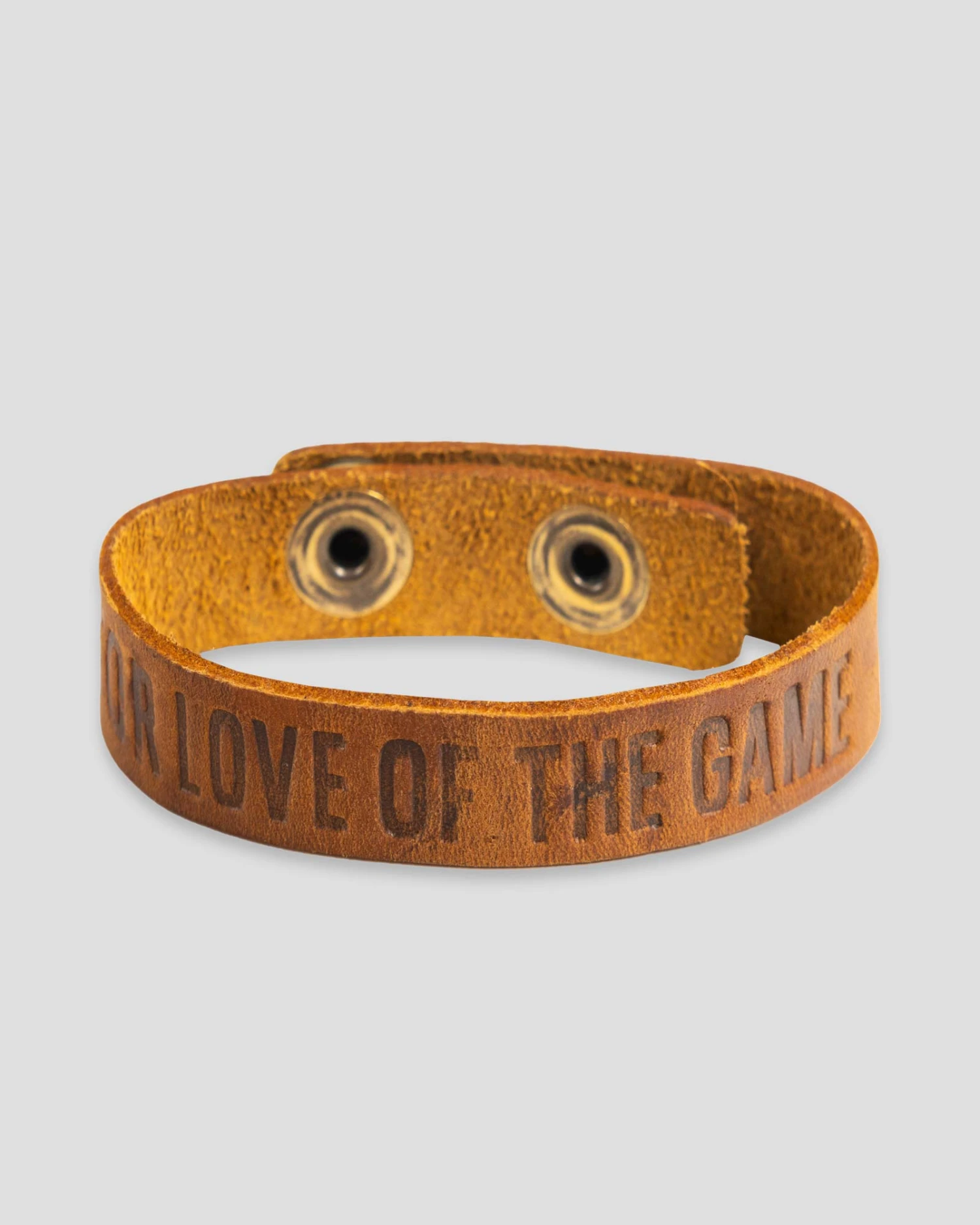 For Love Of The Game Single Loop Bracelet - Light Brown-7284871757894 1 For Love Of The Game Single Loop Bracelet - Light Brown-7284871757894