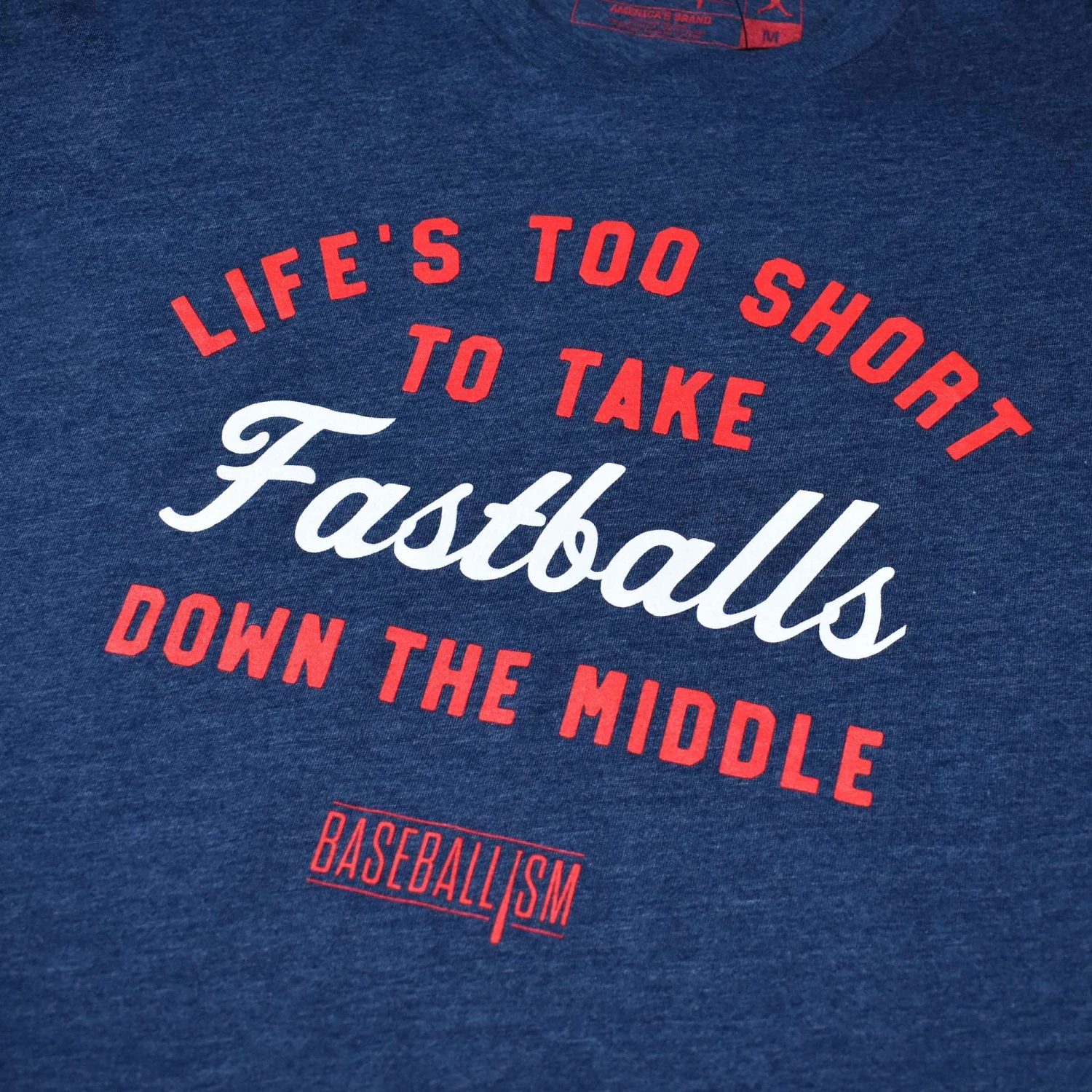 Life's Too Short - Navy Tee-3937593557062 2 Life's Too Short - Navy Tee-3937593557062 - Image 2