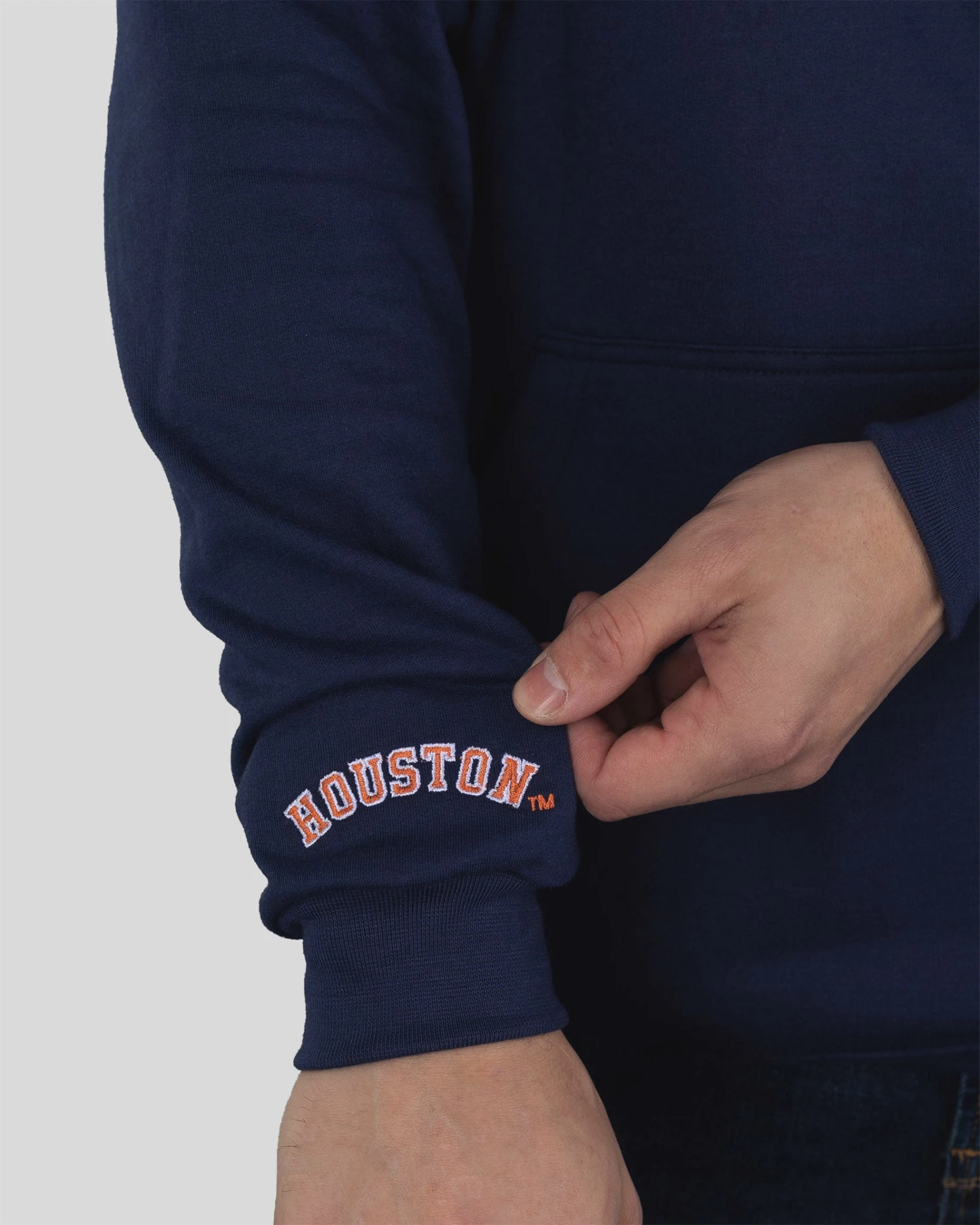 Outfield Fence Hoodie - Houston Astros-6709887139910 2 Outfield Fence Hoodie - Houston Astros-6709887139910 - Image 2