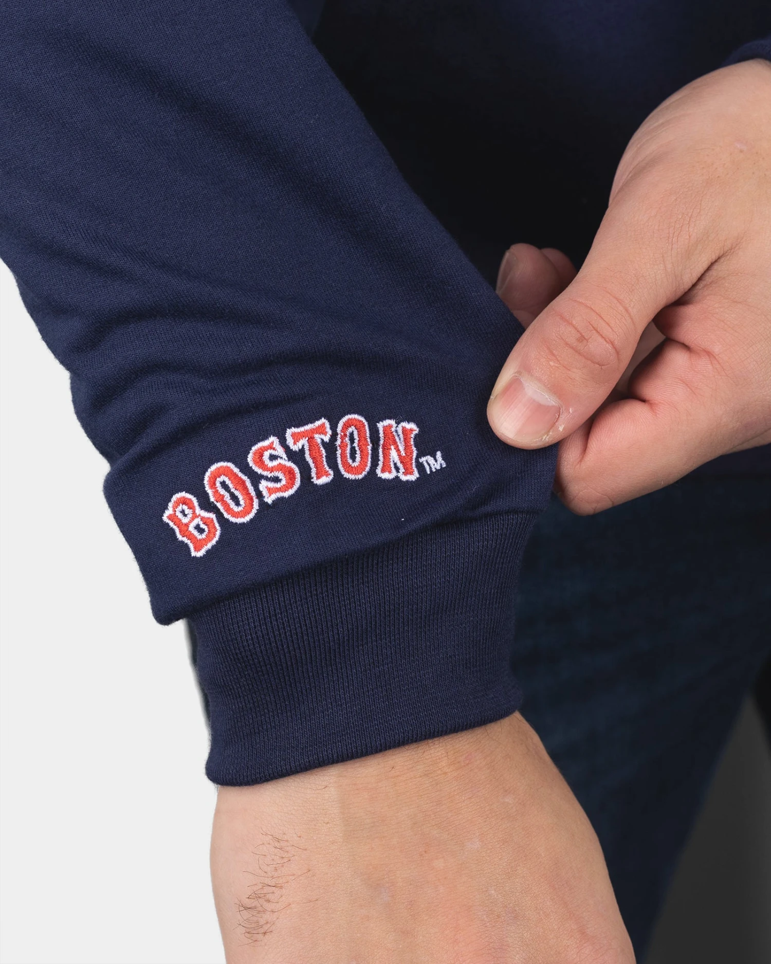 Outfield Fence Hoodie - Boston Red Sox-6659121381446 2 Outfield Fence Hoodie - Boston Red Sox-6659121381446 - Image 2