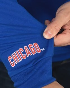 Outfield Fence Hoodie - Chicago Cubs-6659140517958 -Baseballism MLBOutfieldFenceHoodie Cubs4