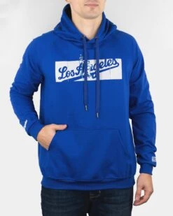 Outfield Fence Hoodie - Los Angeles Dodgers-6659140714566