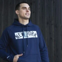 Outfield Fence Hoodie - New York Yankees-6659140845638 -Baseballism MLBOutfieldFenceHoodie Yankees