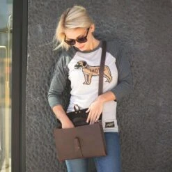 Mae Glove Leather Crossbody Bag-7396097797 -Baseballism Mae Crossbody Lifestyle 1