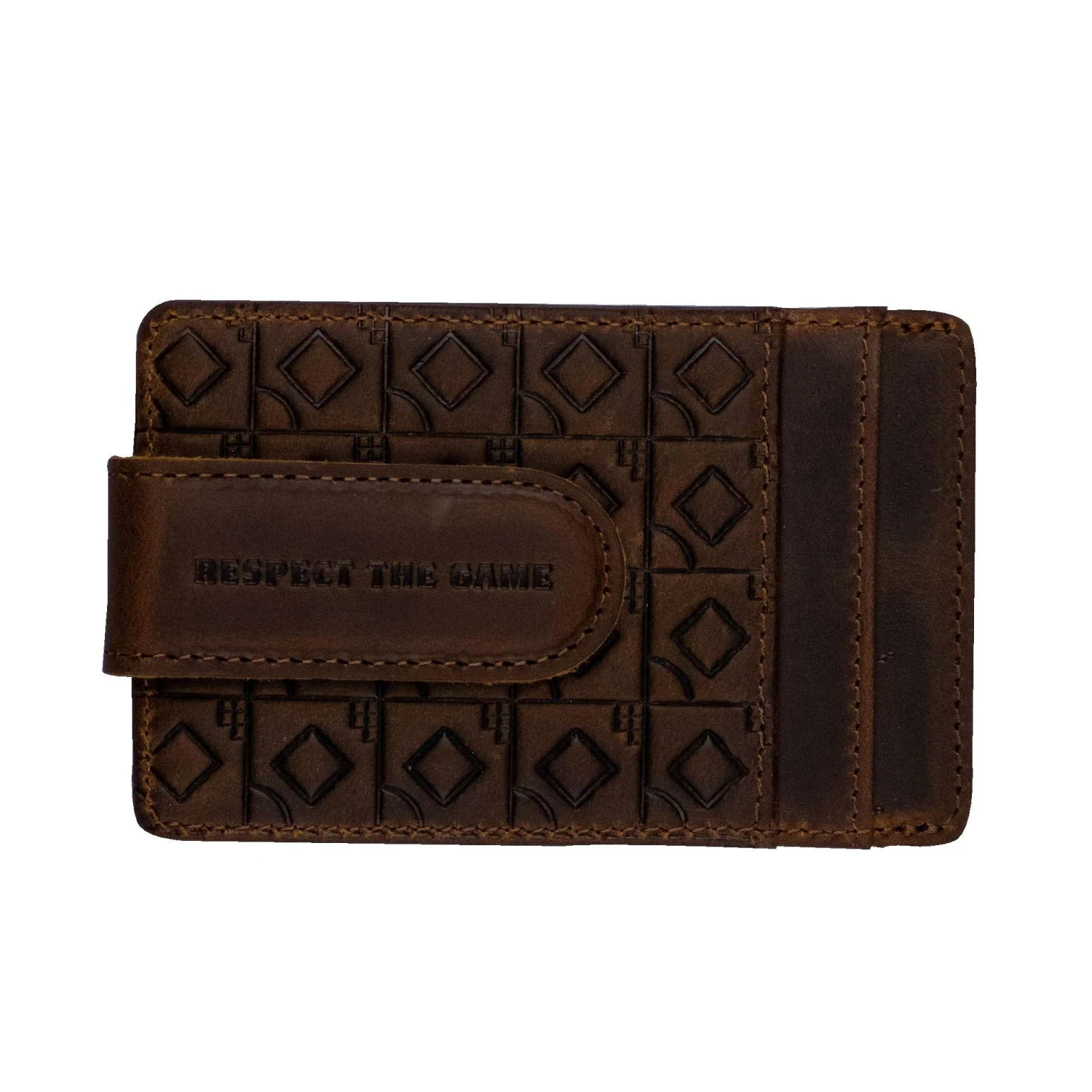 Flag Man Money Clip Wallet - Glove Leather-2042699251782 1 Flag Man Money Clip Wallet - Glove Leather-2042699251782
