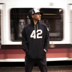 42: More Than A Number Hoodie-7266137800774 -Baseballism baseballism 2024 42 collection 002