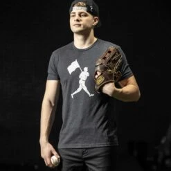 Never Give Up-7285078720582 -Baseballism baseballism babe ruth never give up tee 005