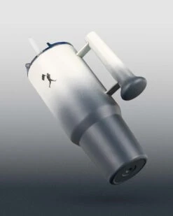 Ballpark Tumbler - 40oz - Morning Fog-7283937640518 -Baseballism baseballism bat handle tumbler gradient 001