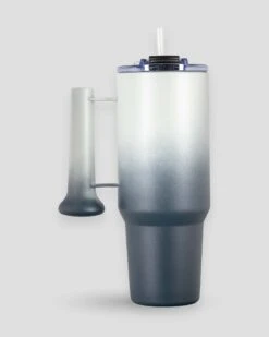 Ballpark Tumbler - 40oz - Morning Fog-7283937640518 -Baseballism baseballism bat handle tumbler gradient 004