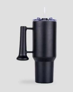 Ballpark Tumbler - 40oz - Onyx Eye Black-7180941590598 -Baseballism baseballism bat handle tumbler onyx 003 3fd817c8 dfab 4b57 9274 402669271827