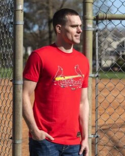 Get Your Peanuts! - St. Louis Cardinals-6759751712838 -Baseballism baseballism bleacher seats mens tee cardinals 003