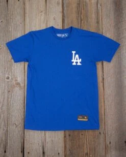 Bear Flag - Los Angeles Dodgers-6966394421318 -Baseballism baseballism cali bear mens tee Dodgers 003