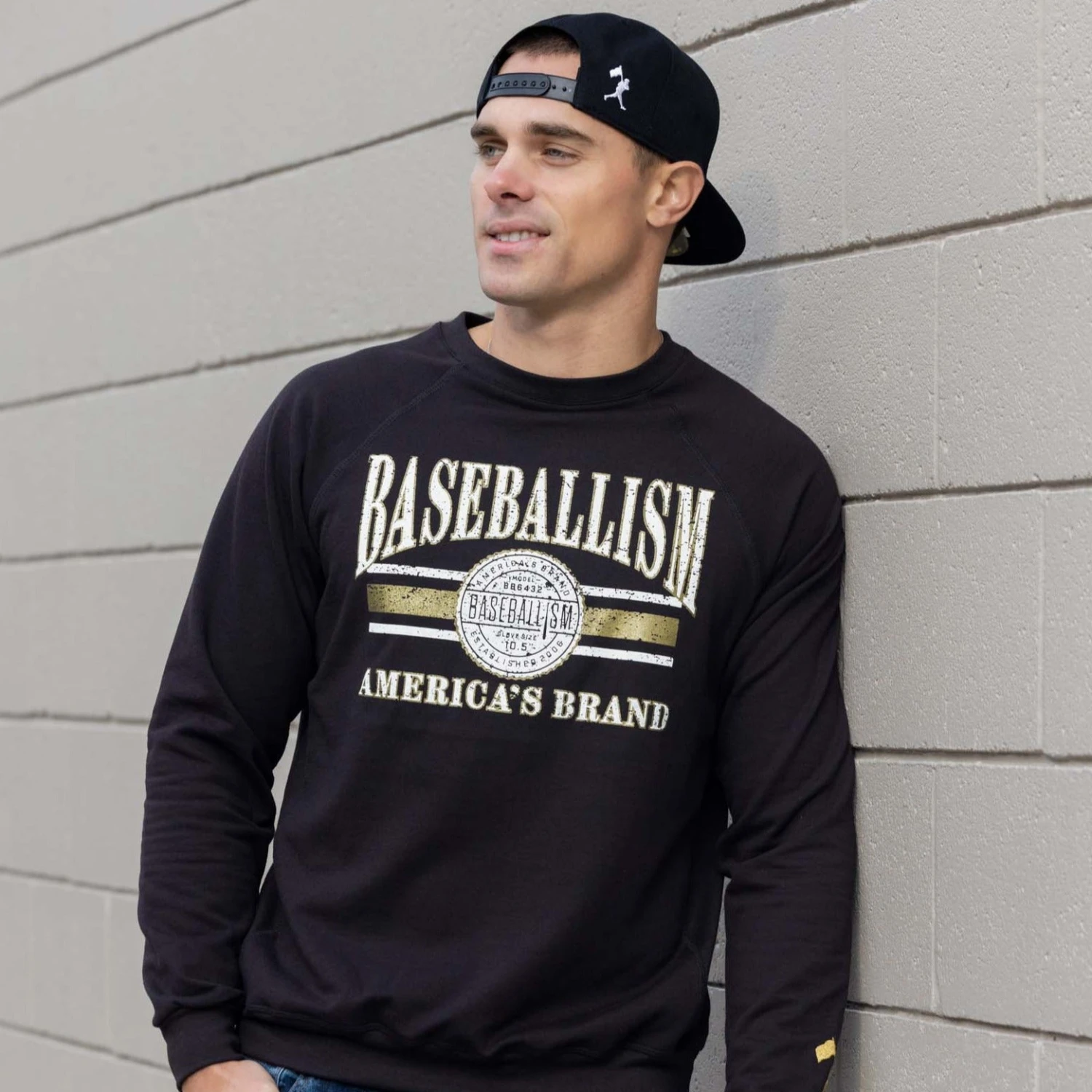 Baseballism Collegiate Retro Crew Neck-7041558085702 4 Baseballism Collegiate Retro Crew Neck-7041558085702 - Image 4