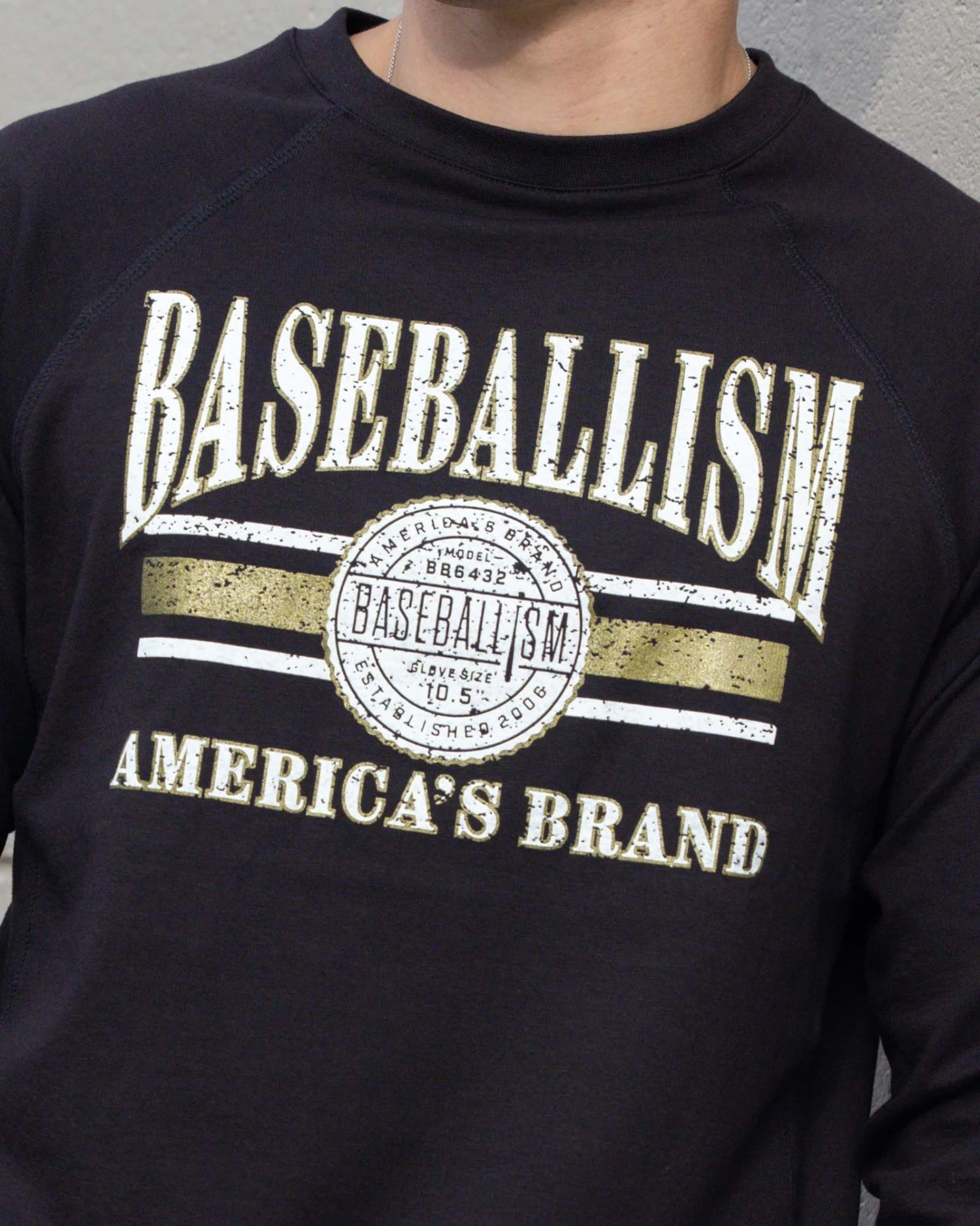 Baseballism Collegiate Retro Crew Neck-7041558085702 2 Baseballism Collegiate Retro Crew Neck-7041558085702 - Image 2