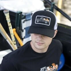 Dad's Truck Trucker Cap-7412360937542 -Baseballism baseballism dads truck trucker cap 005