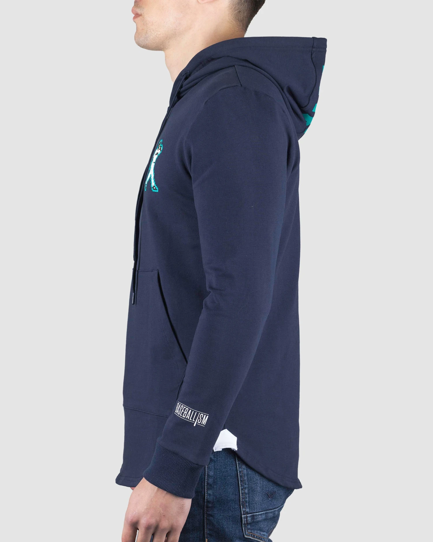 Dean Elongated Pullover Hoodie - Ken Griffey Jr. Collection-6634646863942 3 Dean Elongated Pullover Hoodie - Ken Griffey Jr. Collection-6634646863942 - Image 3