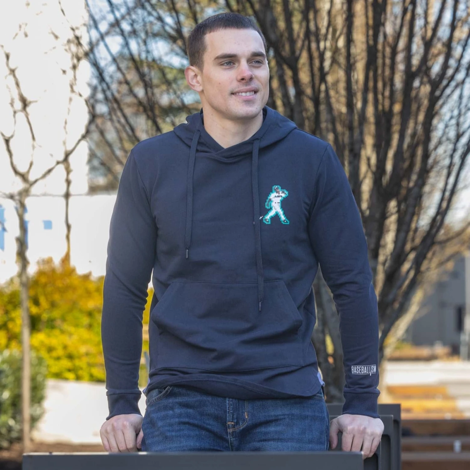 Dean Elongated Pullover Hoodie - Ken Griffey Jr. Collection-6634646863942 7 Dean Elongated Pullover Hoodie - Ken Griffey Jr. Collection-6634646863942 - Image 7