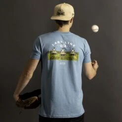 Guns In The Outfield-7194075004998 -Baseballism baseballism lastline of defense mens tee 005