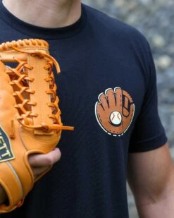 Being A Lefty-6889407774790 -Baseballism baseballism lefty pride mens tee 003