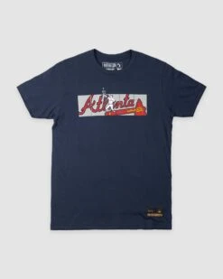 Outfield Fence Tee - Atlanta Braves-6889309732934