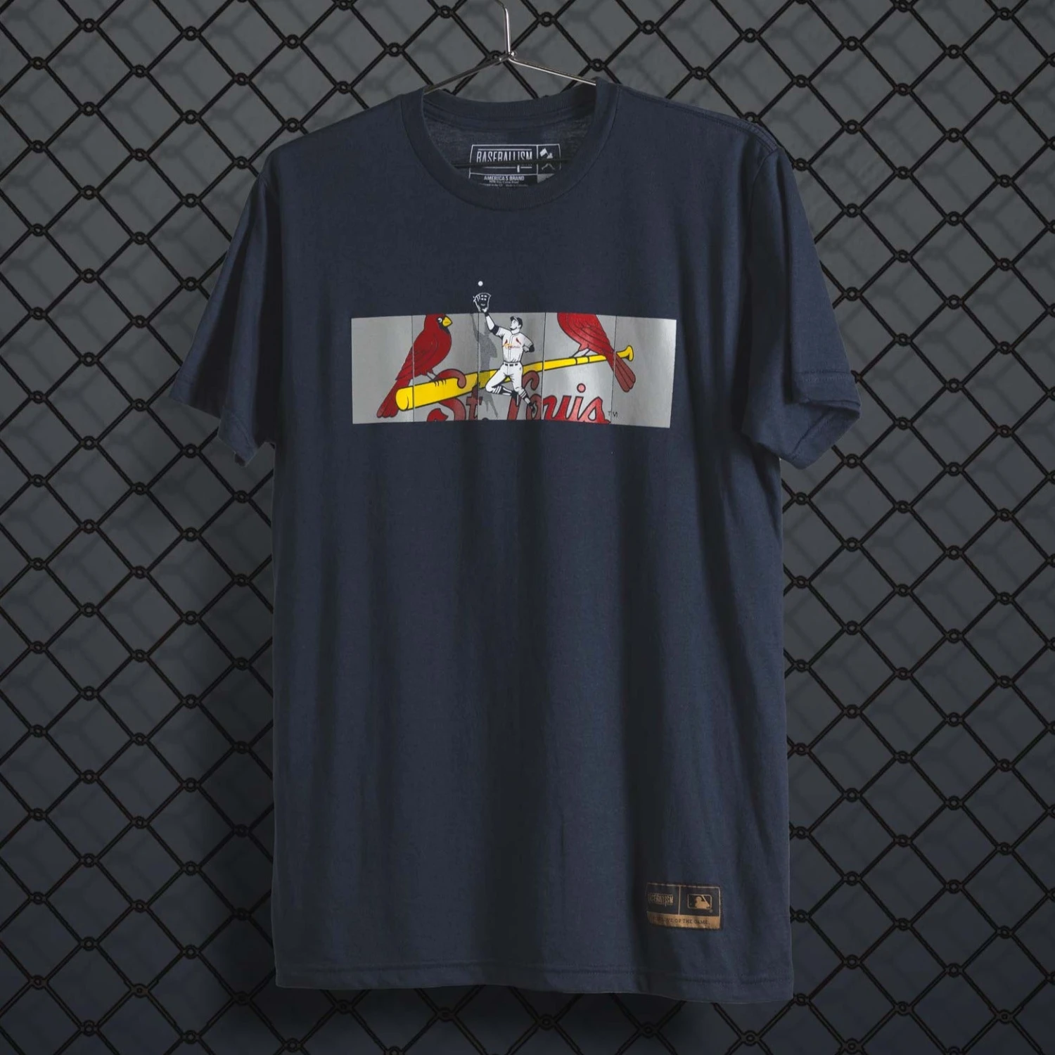 Outfield Fence Tee - St. Louis Cardinals-7083606343750 5 Outfield Fence Tee - St. Louis Cardinals-7083606343750 - Image 5