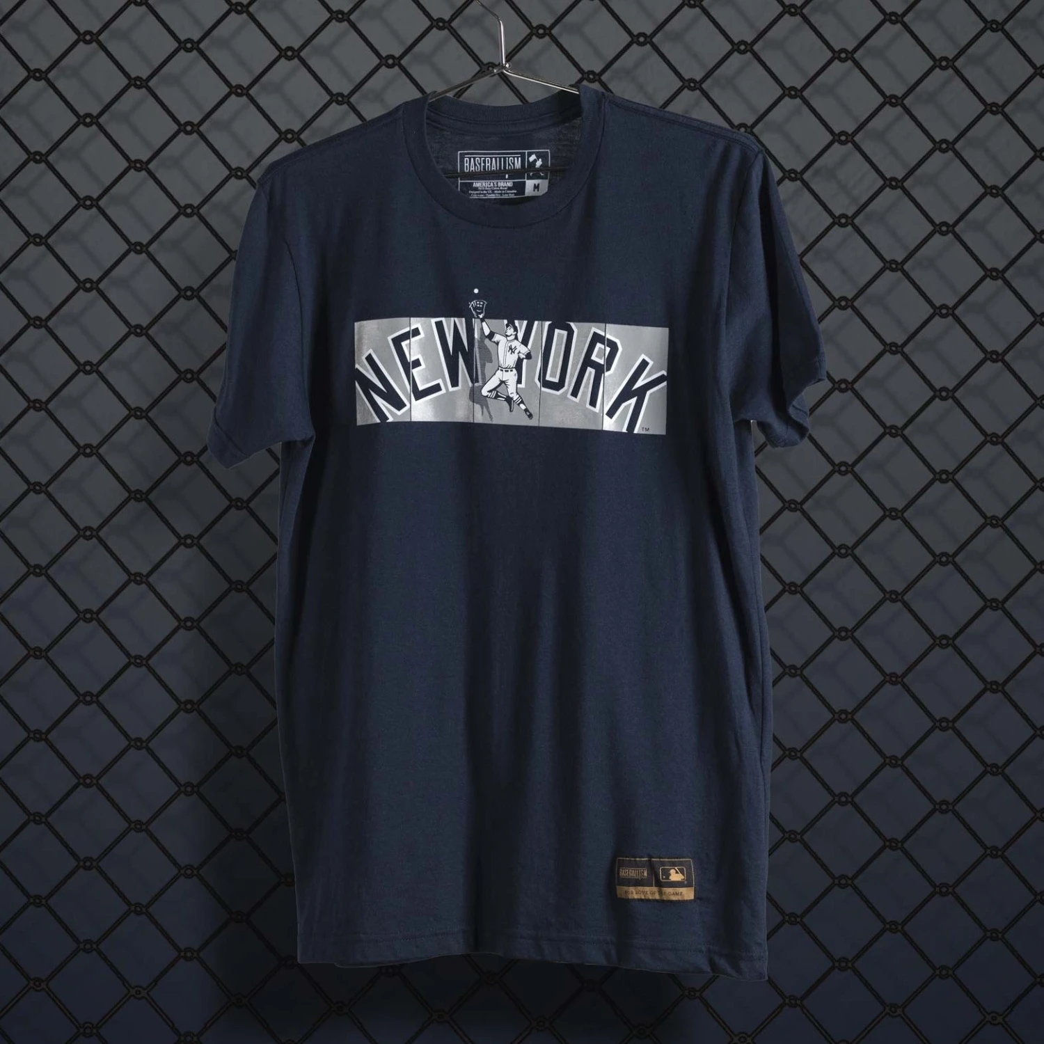 Outfield Fence Tee - New York Yankees-7083606442054 5 Outfield Fence Tee - New York Yankees-7083606442054 - Image 5