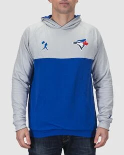 Double Play Reversible Hoodie - Toronto Blue Jays-7087396094022 12 Double Play Reversible Hoodie - Toronto Blue Jays-7087396094022 -Baseballism baseballism mlb reversible hoodie mens BlueJays 003