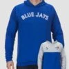 Double Play Reversible Hoodie - Toronto Blue Jays-7087396094022