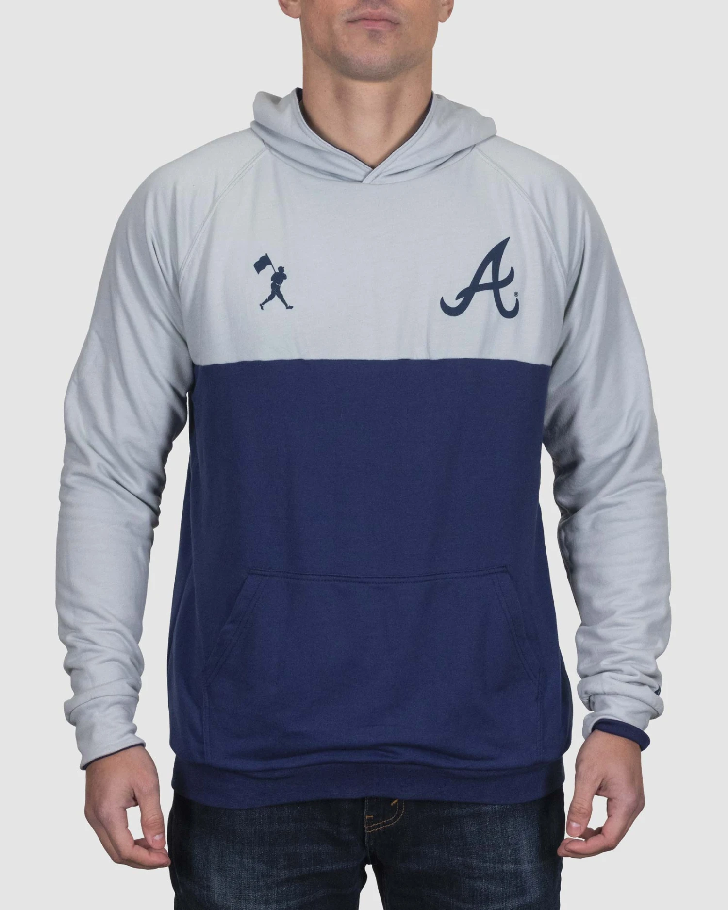 Double Play Reversible Hoodie - Atlanta Braves-7059141328966 4 Double Play Reversible Hoodie - Atlanta Braves-7059141328966 - Image 4
