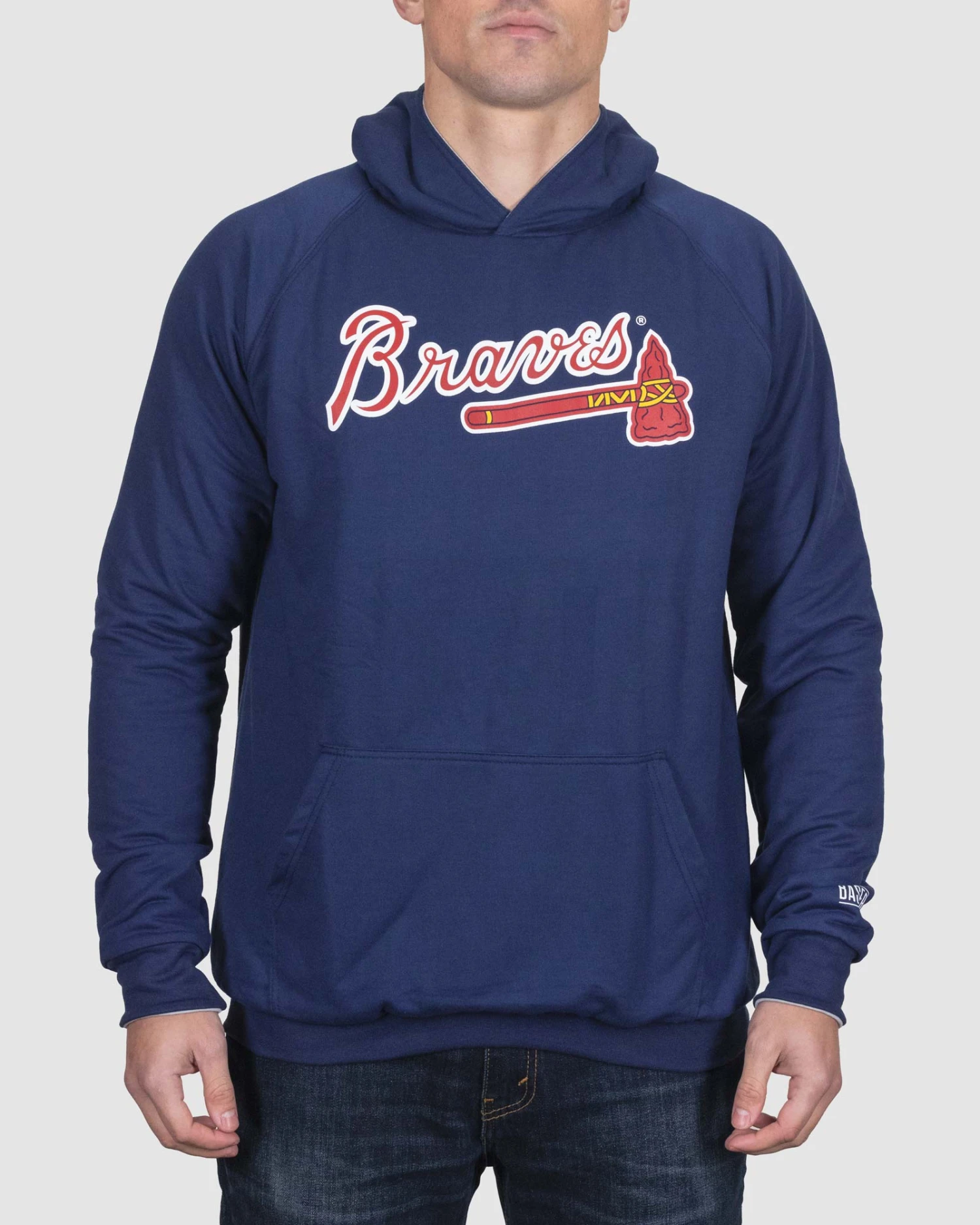 Double Play Reversible Hoodie - Atlanta Braves-7059141328966 2 Double Play Reversible Hoodie - Atlanta Braves-7059141328966 - Image 2