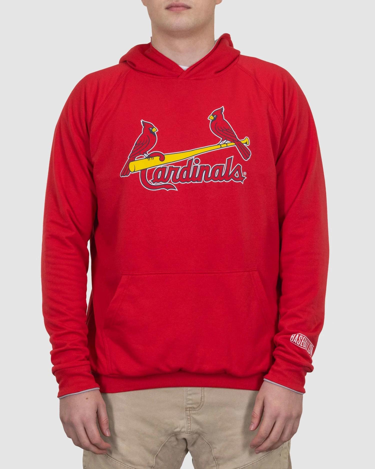 Double Play Reversible Hoodie - St. Louis Cardinals-7078535954502 2 Double Play Reversible Hoodie - St. Louis Cardinals-7078535954502 - Image 2