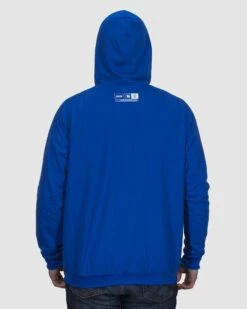 Double Play Reversible Hoodie - Los Angeles Dodgers-7083292491846 -Baseballism baseballism mlb reversible hoodie mens Dodgers 005