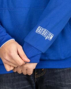 Double Play Reversible Hoodie - Los Angeles Dodgers-7083292491846 -Baseballism baseballism mlb reversible hoodie mens Dodgers 006