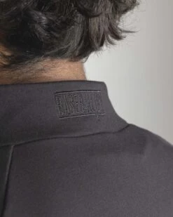 Brock Base Patch Quarter Zip (Black)-7304105361478 18 Brock Base Patch Quarter Zip (Black)-7304105361478 -Baseballism baseballism quarterzip pullover sweatshirt black 008