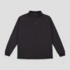 Brock Base Patch Quarter Zip (Black)-7304105361478