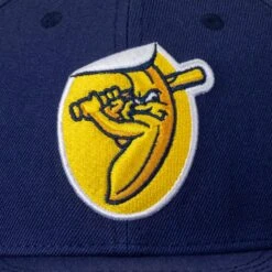 Banana Sticker Cap - Baseballism X Savannah Bananas-7100583477318 -Baseballism baseballism savanaha bananas fitted cap 005