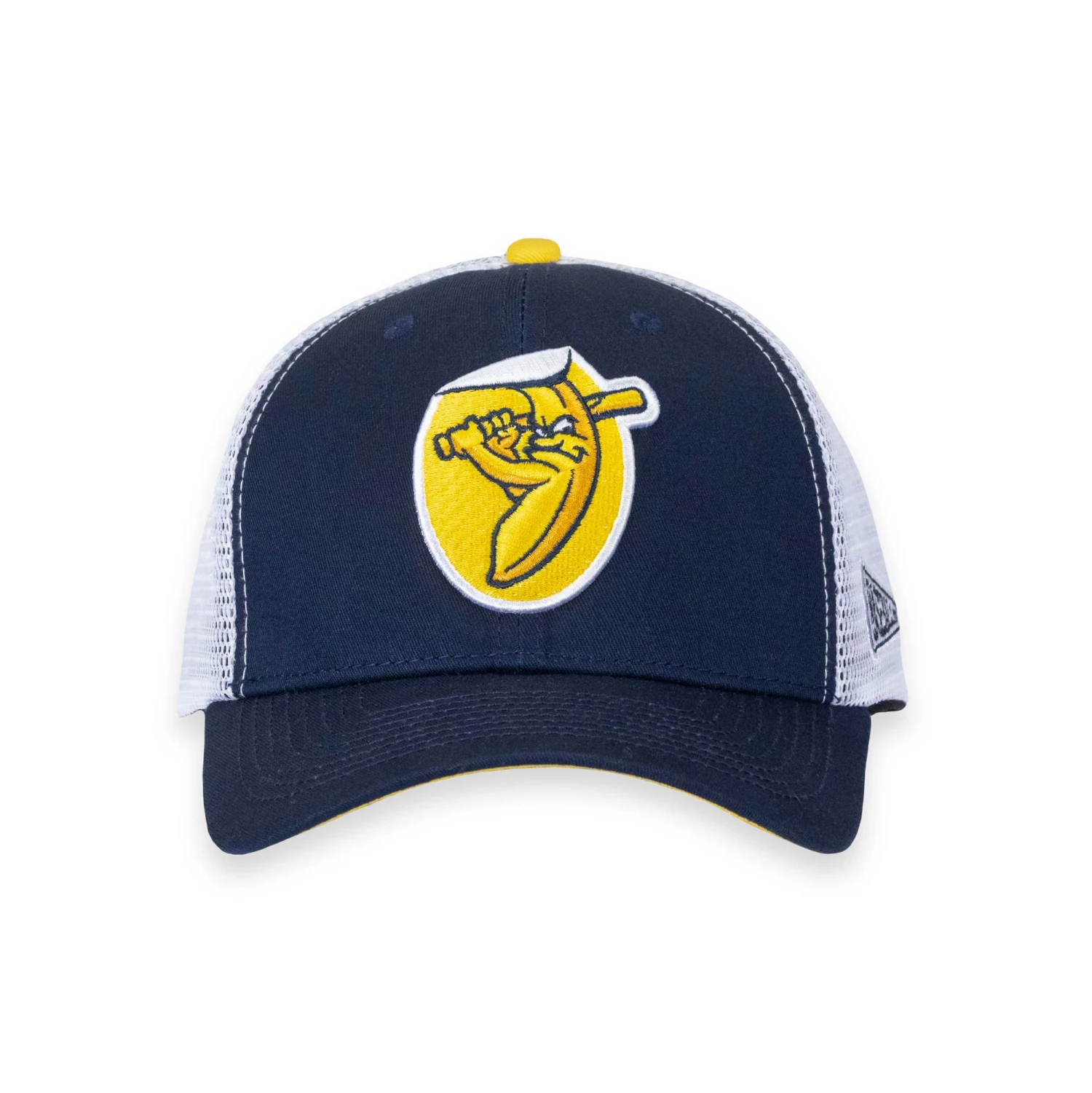 Banana Sticker Trucker Cap - Baseballism X Savannah Bananas-7100583870534 1 Banana Sticker Trucker Cap - Baseballism X Savannah Bananas-7100583870534